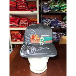 Vintage Mac Tools Hat 29th Gator Nationals NHRA Drag Racing Snapback VTG OS